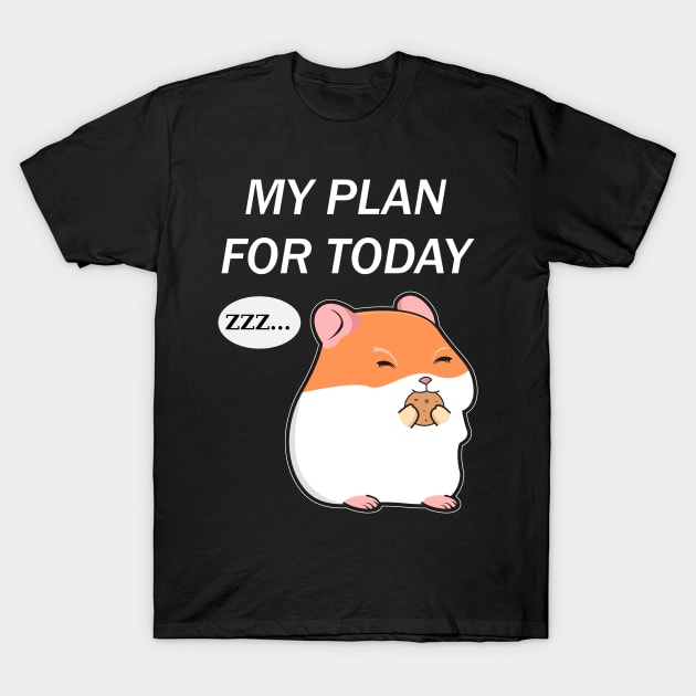 Hamster Funny T-Shirt by Imutobi